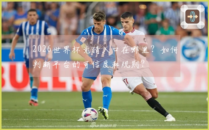2026世界杯竞猜入口在哪里?如何判断平台的可信度和规则?
